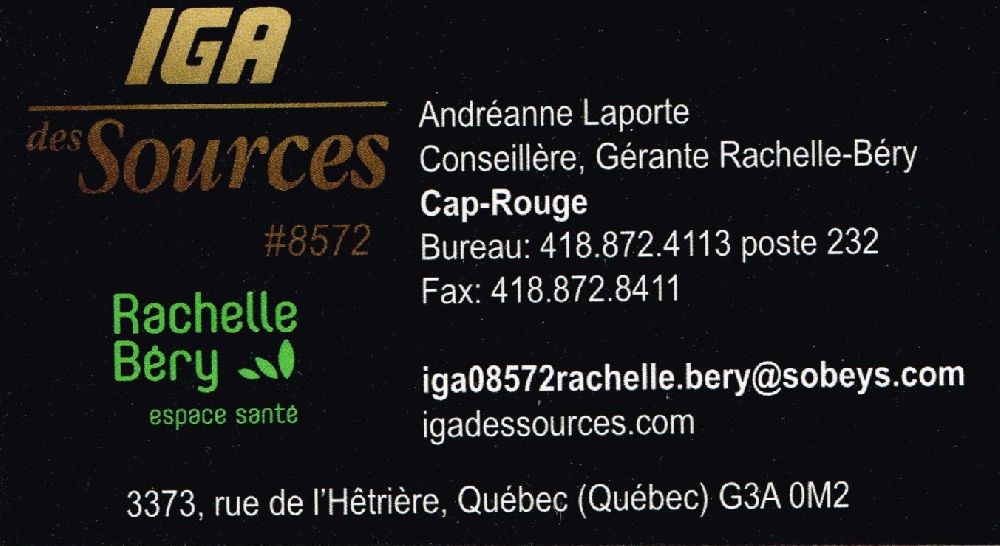 IGA des Sources